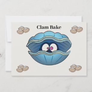 Clam bake Invitation