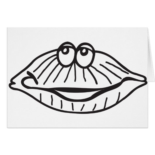 clam cards (Front Horizontal)