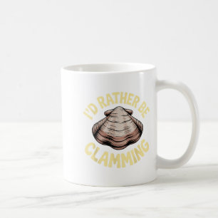 Clam Digging Costume Art For Men Women Boys Girls Coffee Mug