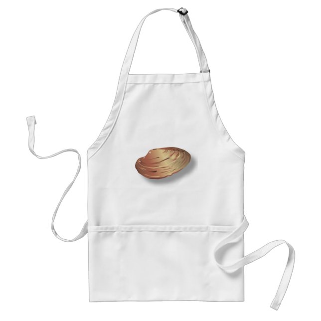 Clam Shell Adult Apron (Front)