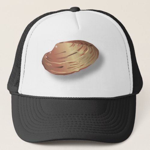 Clam Shell Image Trucker Hat