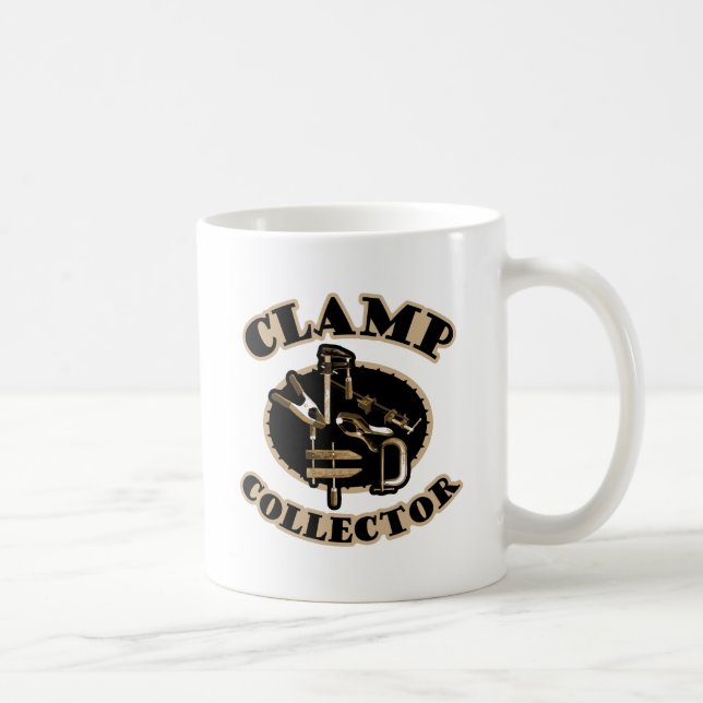 Clamp Collector Coffee Mug (Right)