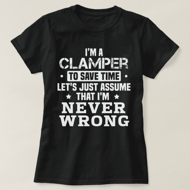 Clamper T-Shirt (Design Front)