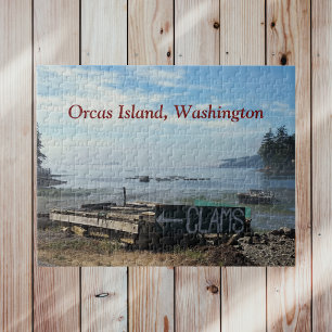 Clams on Orcas Island in San Juans of Washington Jigsaw Puzzle
