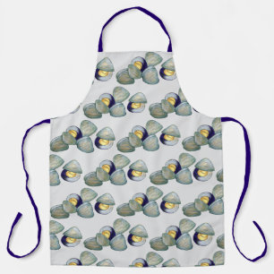 Clams Seafood Clambake Beach Ocean Clam Digging Apron