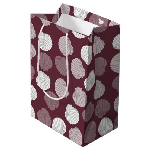 Clams Shell Seashells Medium Gift Bag