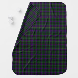 Clan Abercrombie Tartan Plaid Baby Blanket