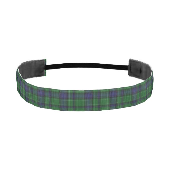 Clan Abercrombie Tartan Plaid Head Band (Front)