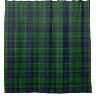 Clan Abercrombie Tartan Shower Curtain
