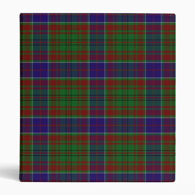 Clan Adams Tartan Binder (Front)
