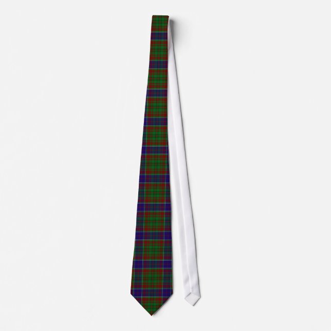 Clan Adams Tartan Neck Tie (Front)