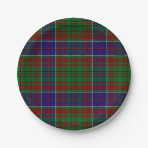 Clan Adams Tartan Paper Plates
