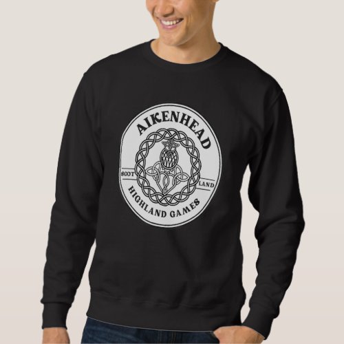 Clan Aikenhead Scottish Thistle Highland Games Sweatshirt