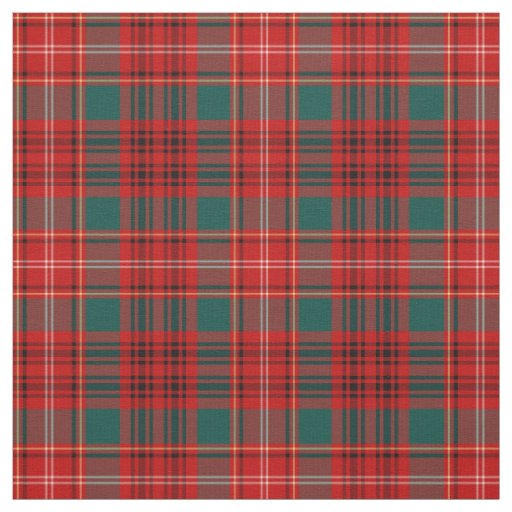Clan Ainslie Tartan Fabric