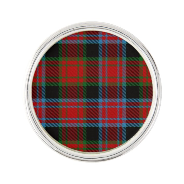 Clan Alexander Tartan Pin (Front)