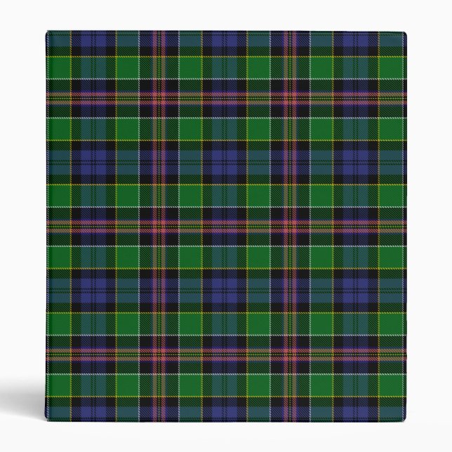 Clan Allison Tartan Binder (Front)