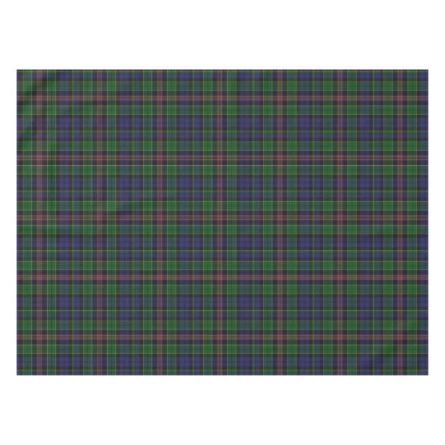 Clan Allison Tartan Plaid Table Cloth (Front (Horizontal))