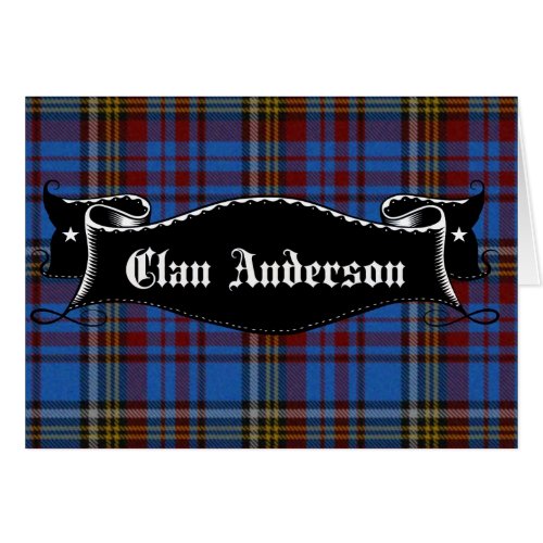 Clan Anderson Banner
