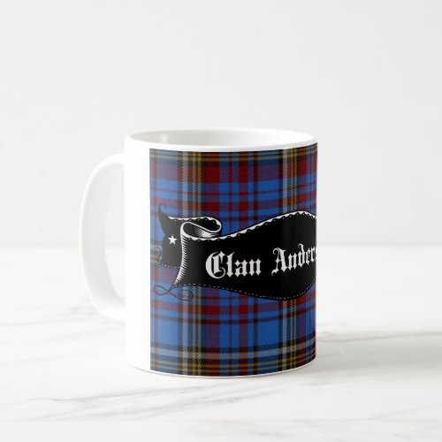 Clan Anderson Banner Coffee Mug