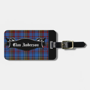 Clan Anderson Banner Luggage Tag