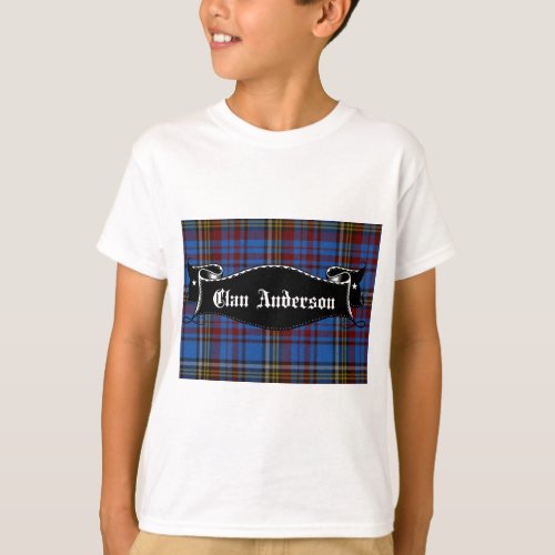 Clan Anderson Banner T_Shirt