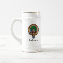 Clan Anderson Crest Beer Stein