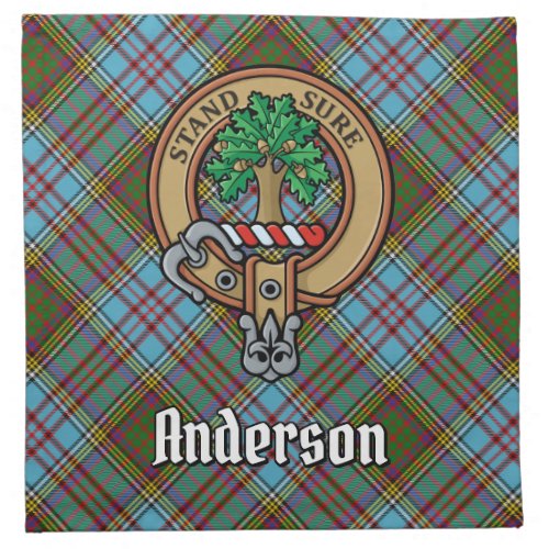 Clan Anderson Crest Cloth Napkin