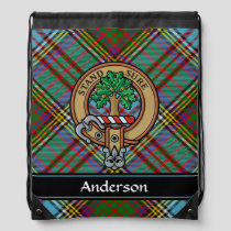 Clan Anderson Crest Drawstring Bag