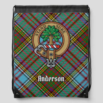 Clan Anderson Crest Drawstring Bag