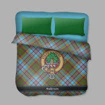 Clan Anderson Crest Duvet Cover