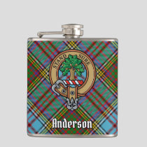 Clan Anderson Crest Flask