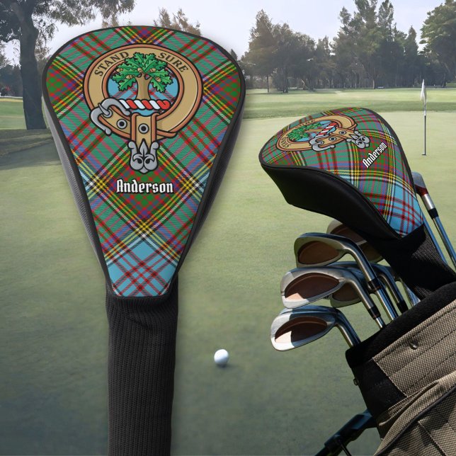 Clan Anderson Crest Golf Head Cover (Creator Uploaded)