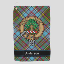 Clan Anderson Crest Golf Towel