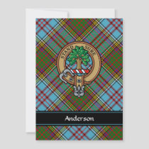 Clan Anderson Crest Invitation