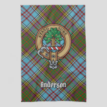 Clan Anderson Crest Kitchen Towel