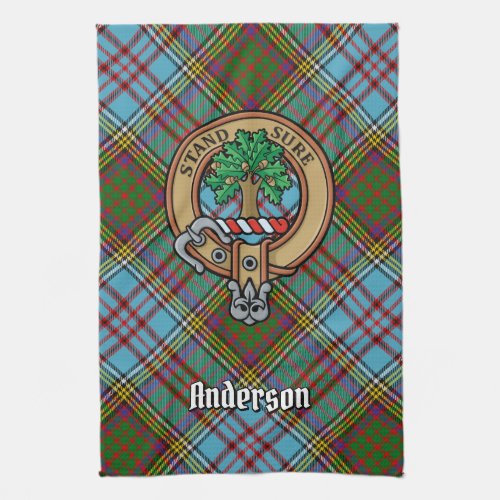 Clan Anderson Crest Kitchen Towel