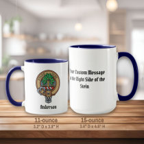 Clan Anderson Crest Mug