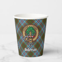 Clan Anderson Crest Paper Cups