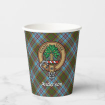 Clan Anderson Crest Paper Cups