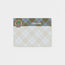 Clan Anderson Crest Post It Notes