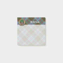Clan Anderson Crest Post It Notes