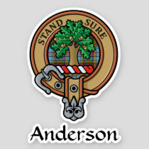 Clan Anderson Crest Sticker