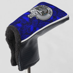 Clan Anderson Crest & Tartan on Thistle Golf Head Cover