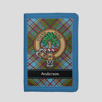 Clan Anderson Crest Trifold Wallet