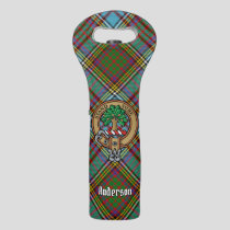 Clan Anderson Crest Wine Bag