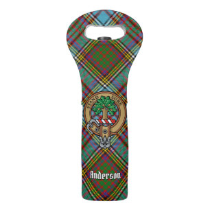 Clan Anderson Crest Wine Bag