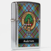 Clan Anderson Crest Zippo Lighter (Right)
