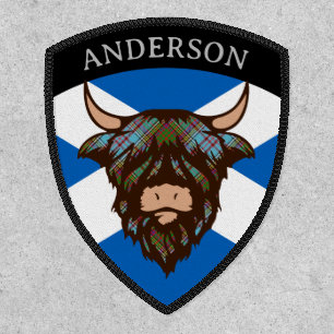 Clan Anderson [EDIT] Tartan Coo Patch