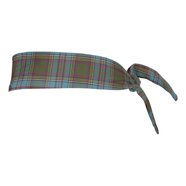 Clan Anderson Scottish Accents Tartan Tie Headband (Rotate 90)