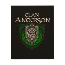 Clan Anderson Scottish Family Tartan 